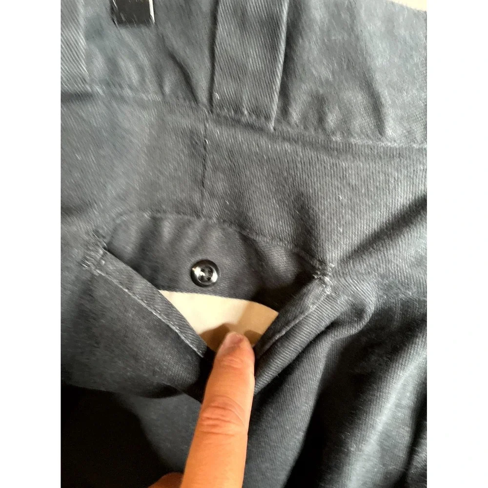 Dickies Flex Pants Men's 30x30 Black Original Fit Slash Pockets Comfort Mid Rise